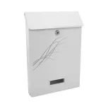 Cutie postala, alb, format C4, 25x6.5x35.5 cm, Damech GartenVIP DiyLine