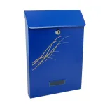 Cutie postala, albastru, format C4, 25x6.5x35.5 cm, Damech GartenVIP DiyLine