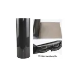 Folie protectie faruri si stopuri TPH Light Black 70% VLT, rola 0,6 m x 10 m