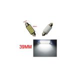 Bec sofit 39mm 12V 30SMD 3014 CANBUS  Lumina alba  Cod: NS-40106