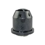 Filtru aer tuning universal cu carcasă tip carbon, diametru racord 85 mm