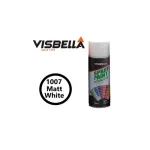 Spray vopsea Visbella alb mat 400 ml, uscare rapida si aderenta buna (1007)