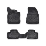 Set covorase auto tip tavita din TPE pentru Mitsubishi ASX 2023+, negru (4 buc) A80-X167
