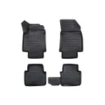 Set covoare cauciuc tip tavita pentru Opel Crossland 2017+ (negre) A80-X177