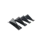 Set splittere universale pentru difuzor bara spate, negru (4 buc) UNIV-046
