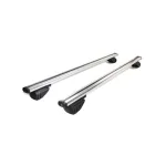 Bare portbagaj transversale universale din aluminiu, 120 cm, cu cheie (set 2)