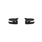 Set capace oglinzi tip Batman, negru lucios, pentru Honda Civic FD6 2006–2011