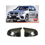 Capace oglindă tip Batman negru lucios, compatibile BMW X5 F15 (2013–2018) set 2 buc