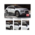 Capace oglinzi tip Batman negru lucios pentru Citroen C4 Cactus 2017-2021, set 2 buc