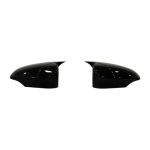 Set capace oglindă tip Batman negru lucios pentru Toyota Avensis T270 2015–2018