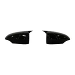 Set capace oglindă tip Batman, negru lucios, pentru Toyota Corolla 2013–2018