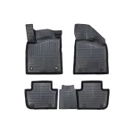 Covorașe cauciuc tip tăviță pentru MG 4 EV (2022+), set 4 buc, negru, A80-X230