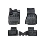 Covorașe cauciuc tip tăviță pentru Smart Forfour 2014+ (set 4) A80-X171