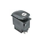 Întrerupător claxon universal OEM, cod DISKV89, pentru auto și utilaje
