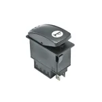 Întrerupător claxon universal OEM, cod DISKV89, pentru auto și utilaje