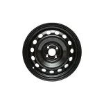 Jantă tablă 16" 6.5J 5x114.3 ET50 neagră, compatibilă Dacia Duster/Juke/Qashqai