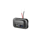 Panou încărcător USB QC3.0 + PD pentru 12/24V, montaj pe panou (QT084)