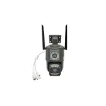 Cameră de supraveghere 4G/WiFi PTZ cu lentilă duală 8MP și V380 Pro