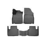 Set covoare auto cauciuc tip tavita pentru Renault Talisman 2015-2022, 4 piese
