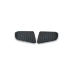 Ornamente protectie geam spate Dacia Duster II 2018-2024, ABS Piano Black