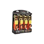 Set 4 chingi de ancorare cu clichet 600–700 kg, 4,1 m, 25 mm (OEM)