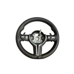 Volan sport din piele cu padele, compatibil BMW Seria 1/3, X1, X5, X6, Z4 (OCH-12)