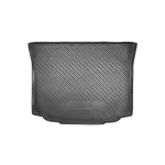 Covor portbagaj tip tavita pentru Skoda Roomster 2006-2015, negru, bordura 4.5 cm