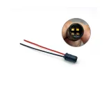 Mufă bec T10 cu 2 fire pentru instalație auto, cod TL-A59 (OEM)