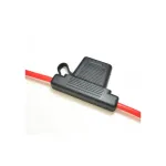 Mufa pentru siguranta auto Maxi cu capac si cablu rosu, TL-A036