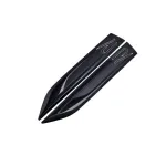 Ornament metalic negru 20x2,9 cm pentru decor și finisaje, cod JS-17