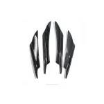 Set 4 ornamente pentru bara aripioare EVO, finisaj carbon (ART-EVO2)