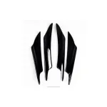 Set ornament pentru bara cu aripioare EVO, negru piano (4 buc) ART-EVO1