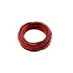 Cablu pentru boxe rosu/negru 2x1.5 mm, rola 10 m, cupru (OEM)