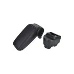 Cotieră auto neagră pentru Opel Tigra B (2004–2009), montaj pe tunel central