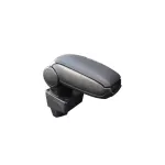 Cotieră auto neagră compatibilă Peugeot 208 2019+ cu montaj pe tunelul central