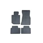 Set covoare cauciuc BMW Seria 3 G20 (2018+) negru, cu bordură 1 cm, KROM017