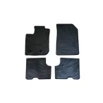 Set covoare cauciuc pentru Dacia Duster II 2018-2024, cu bordura si clipsuri (KROM010)