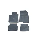 Set covoare cauciuc pentru Dacia Sandero III 2021+ (4 buc), negre, cu fixare clips KROM013