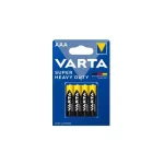 Set 4 baterii Varta AAA R3 zinc-carbon Super Heavy Duty 1.5V