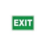 Abțibild auto EXIT rezistent pentru exterior și interior, 8 x 12,5 cm (XL-18)