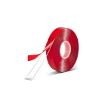 Bandă dublu adezivă transparentă profesională 10 mm x 3 m, rezistentă (CDT010)