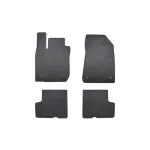Set covoare cauciuc pentru Dacia Logan I 2005-2012, cu clips, negru (KROM501)
