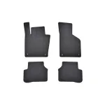 Set covoare din cauciuc pentru Volkswagen Passat CC 2008-2012, negru, KROM502