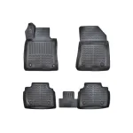 Set covoare cauciuc tip tavita pentru Peugeot 508 2018+ (4 buc), negru