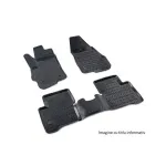 Set covoare cauciuc tip tavita pentru Renault Express 2021+ (4 buc) TPE, negru, A80-X198