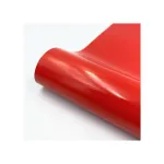 Folie auto caroserie rosu lucios PET Premium, fara bule, 1 m x 1,52 m (SP009X)