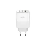 Încărcător de rețea XO GaN 65W cu 2x USB-C și 1x USB-A, model L139