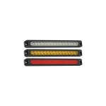 Lampă laterală LED galbenă 3 funcții (continuu/flash/dinamic) 12–24V ZC-15LEDY