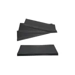 Treaptă din cauciuc antiderapantă cu striații 75x25x3 cm, KNG-101725