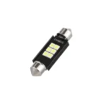 Bec LED sofit 31mm 12V Canbus, 6x SMD 3030, 300 lm, alb rece 6000K (HH031)